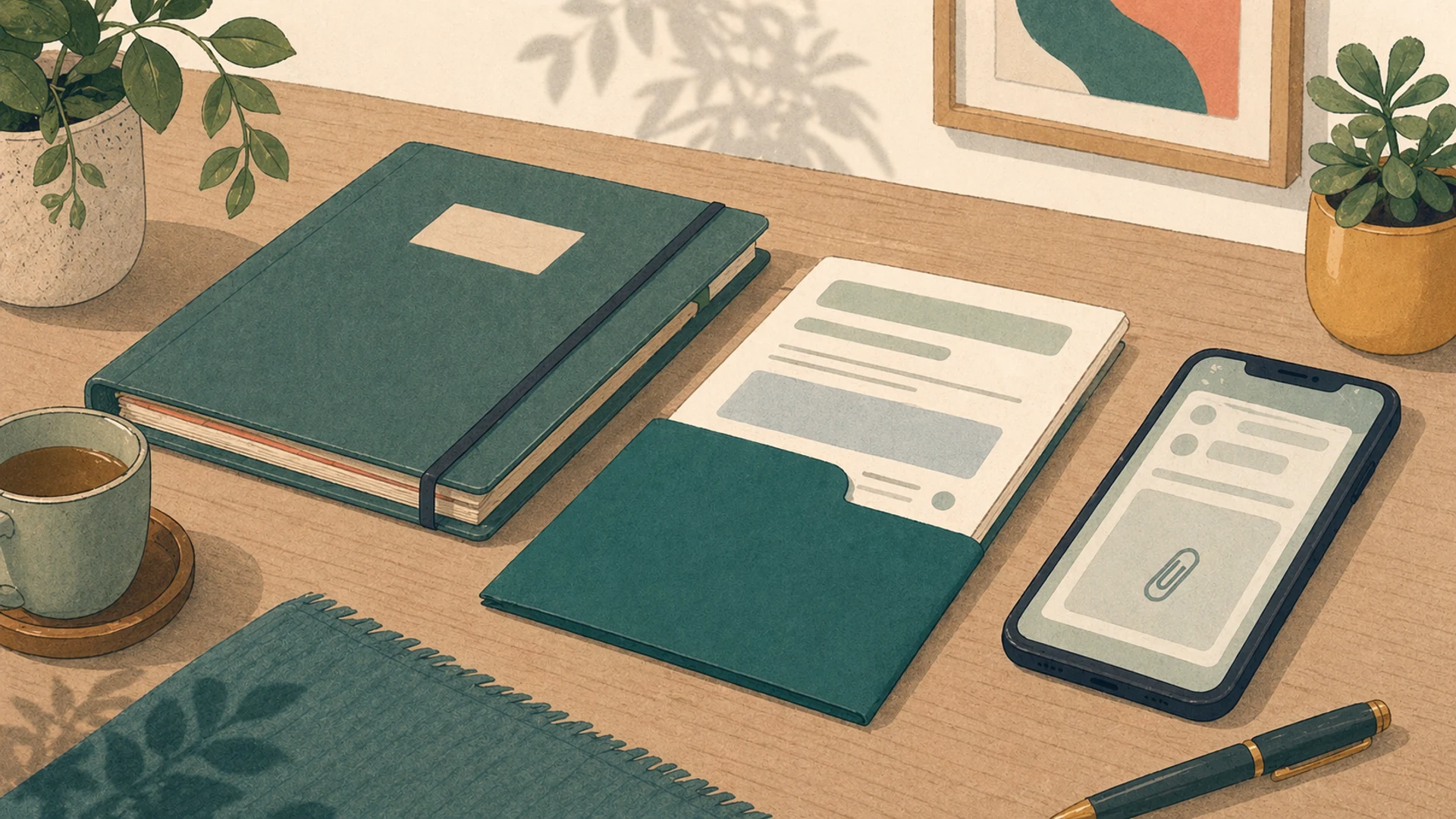Illustrazione editoriale CyberSenior per File sanitari digitali: inviarli con più attenzione