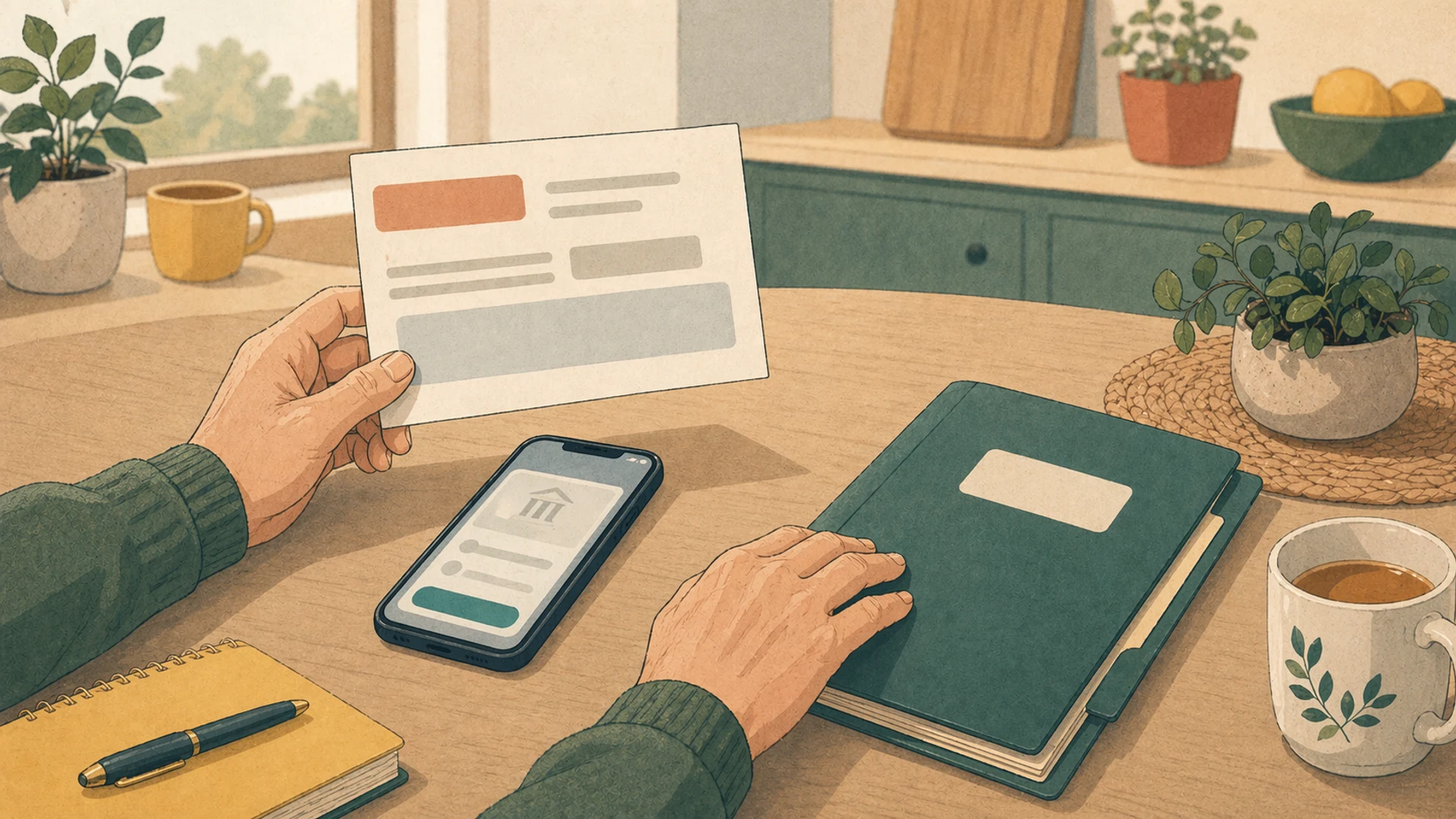 Illustrazione editoriale CyberSenior per Finta multa pagoPA: come non pagare il sito sbagliato