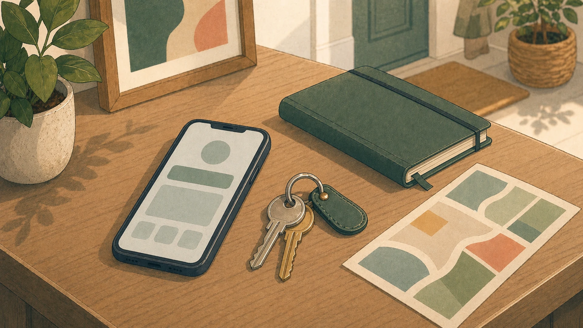 Illustrazione editoriale CyberSenior per Localizza dispositivo: prepararlo prima di perderlo