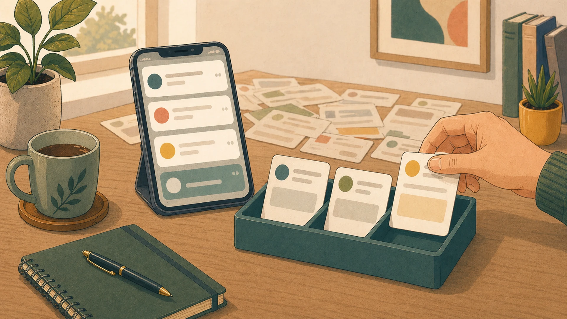 Illustrazione editoriale CyberSenior per Notifiche di sicurezza: quali leggere davvero