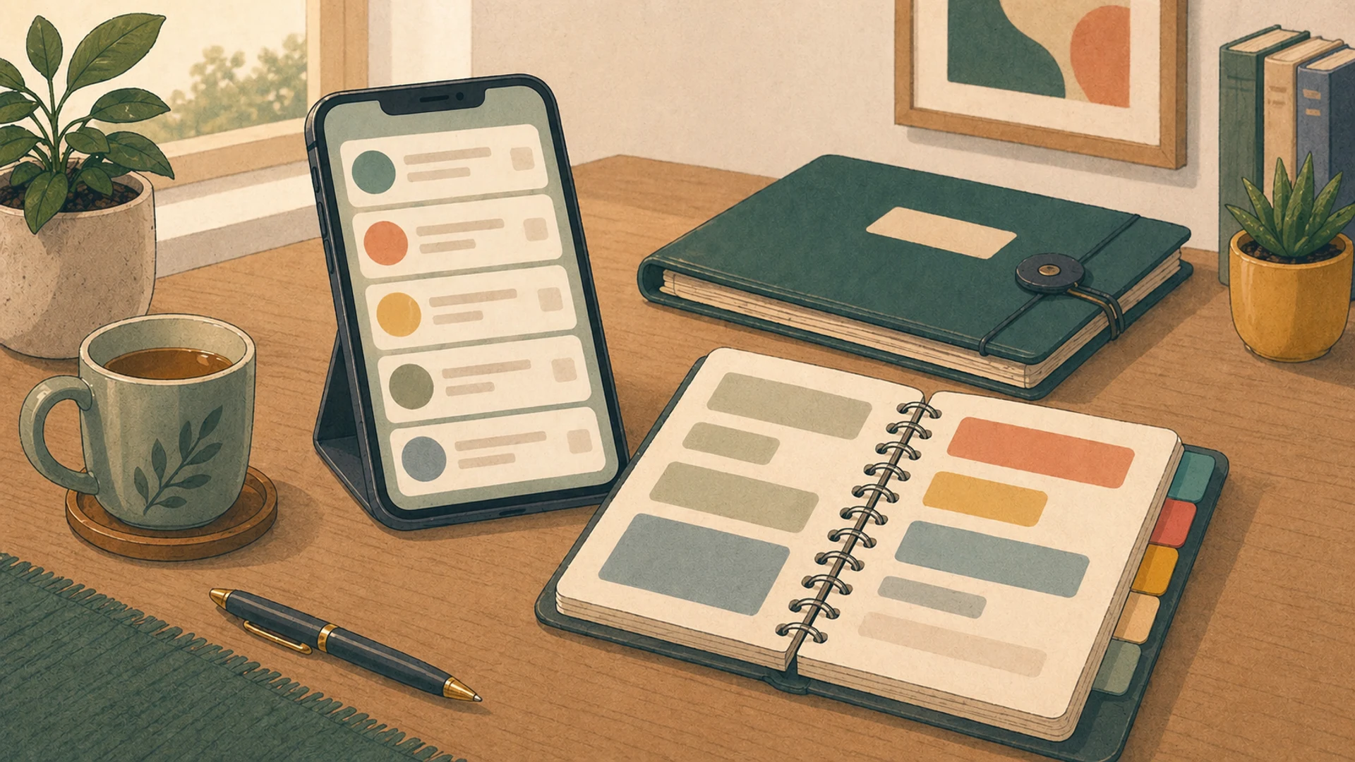 Illustrazione editoriale CyberSenior per Numeri utili da salvare prima dell emergenza digitale