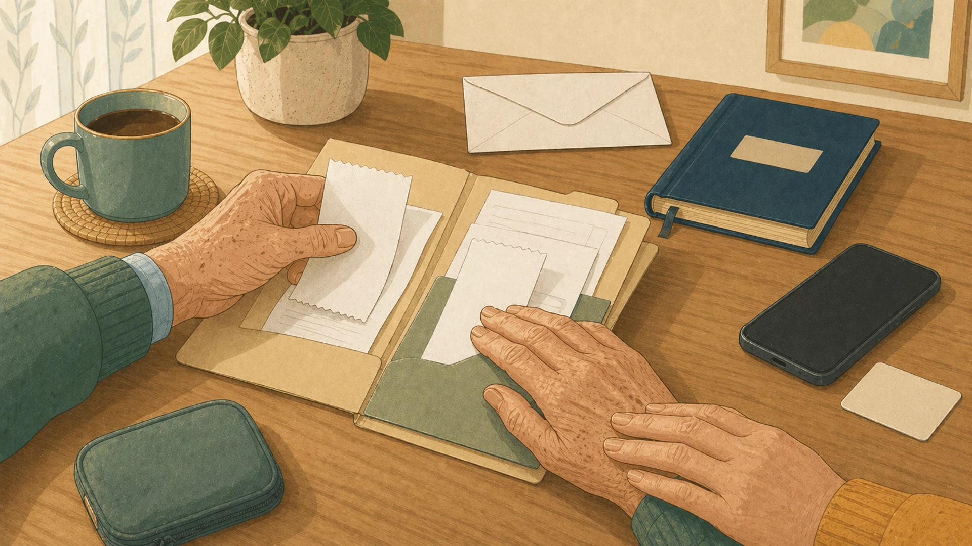 Illustrazione editoriale CyberSenior per Ho perso soldi online: i primi passi pratici